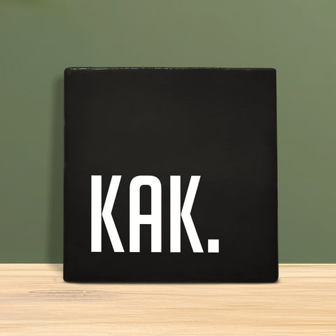 Tile with Text - KAK.
