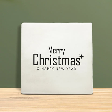 Tegeltje met Tekst - Merry Christmas.